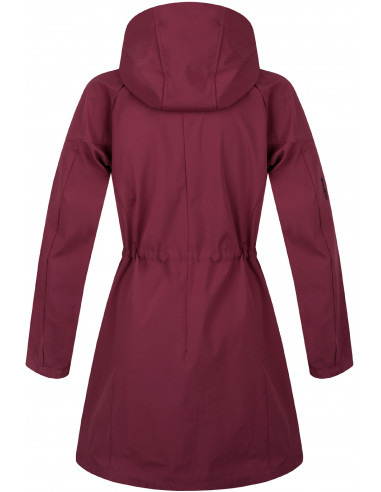 Sieviešu softshell jaka SARA L S vīna sarkans