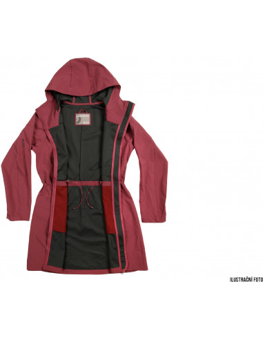 Ladies Softshell jacket SARA L S wine