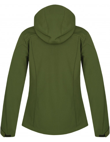 Ladies Softshell jacket SAHONY L dark olive