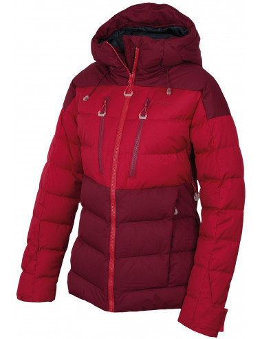 Ladies Down jacket DESTER L wine / magenta
