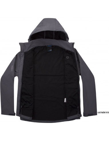 Mens Softshell jacket SAHONY M dark grey