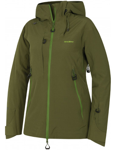 Ladies Ski jacket GOMBI Ldeep olive