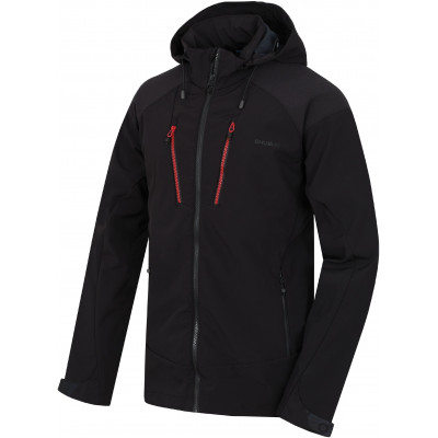 Mens Softshell jacket SAHONY M black