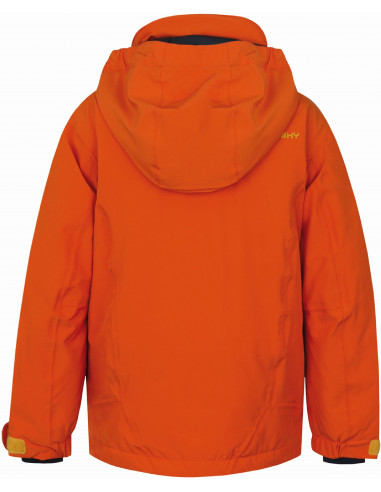 Kids Ski jacket ZENGL K fadded orange