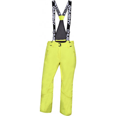 woman Ski pants MITHY L green yellow
