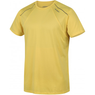 Mens Cool Dry T-shirt TELLY M bright yellow