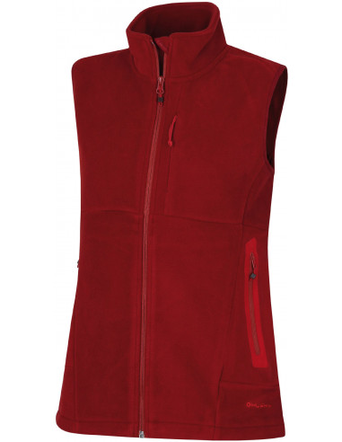 Ladies Vest BROFER L red