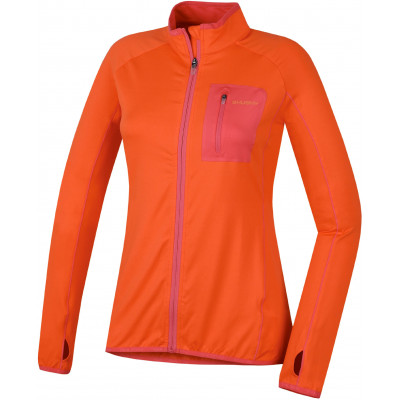 Ladies Sweatshirt TARR ZIP L dark salmon