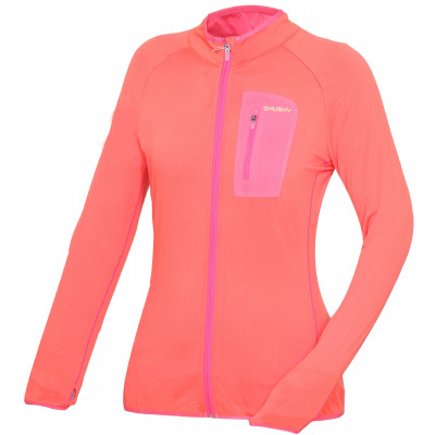 Ladies Sweatshirt TARR ZIP L dark salmon