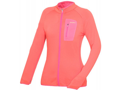 Ladies Sweatshirt TARR ZIP L dark salmon