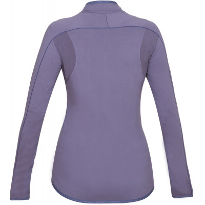 Ladies Sweatshirt TARR ZIP L grey purple 2