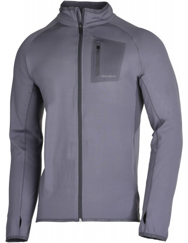 Mens Sweatshirt TARR ZIP M grey