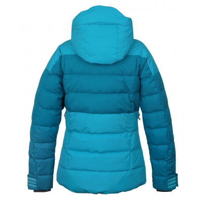 Ladies Down jacket DESTER L turquoise/dk.turquoise 2