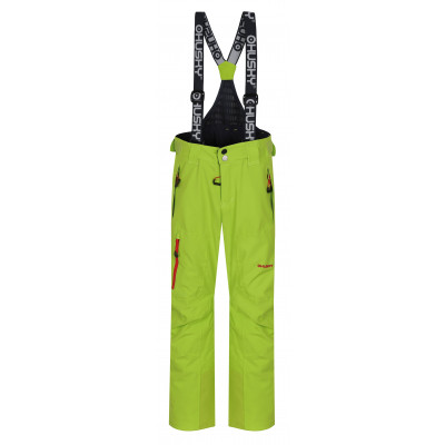 Kids Ski pants ZEUS K green yellow