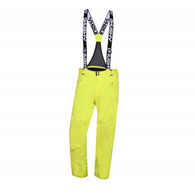 Mens Ski race pants MITHY M green yellow