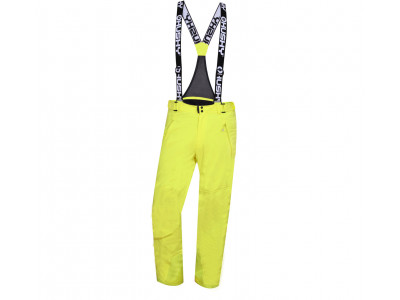 Mens Ski race pants MITHY M green yellow