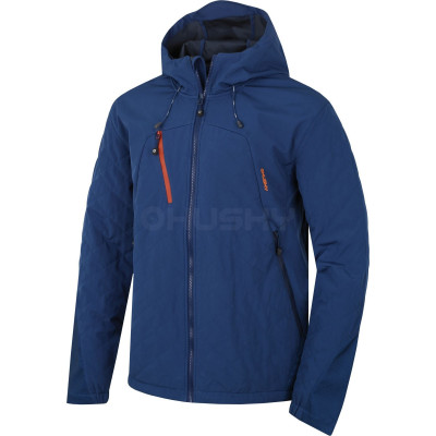 Mens Softshell jacket SALEX M dark blue