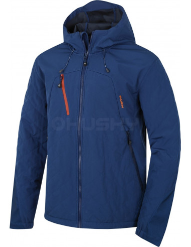 Mens Softshell jacket SALEX M dark blue