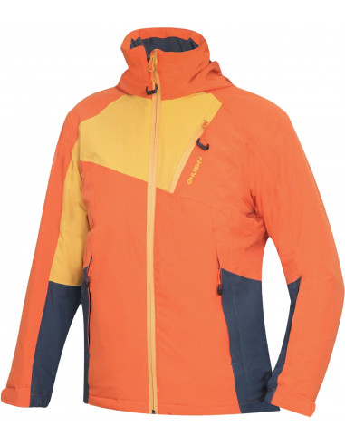 Kids Ski jacket ZAWI J fadder orange
