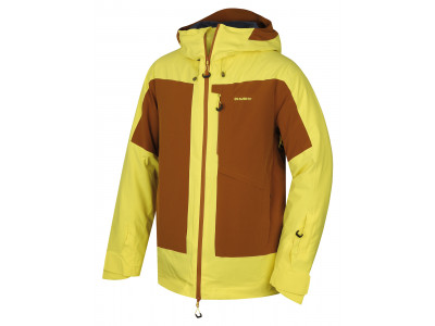 Mens Ski jacket GOTHA M br. yellow