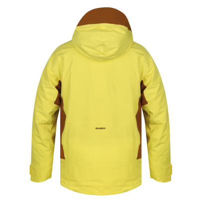Mens Ski jacket GOTHA M br. yellow 2