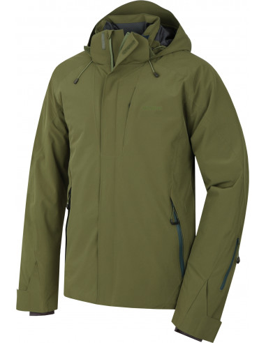 Mens Ski jacket GOPA M deep olive