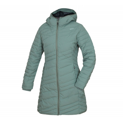 Ladies Down jacket DAILI light grey green