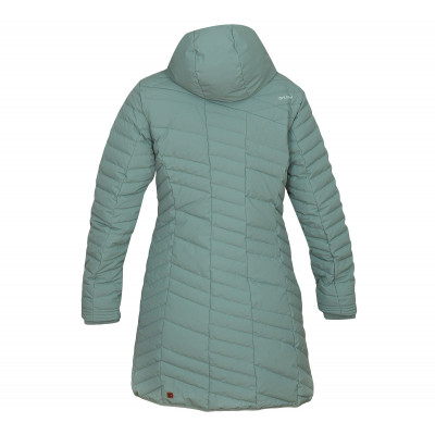 Ladies Down jacket DAILI light grey green 2