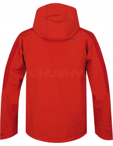 Vīriešu softshell jaka SEVAN M spilgti sarkans