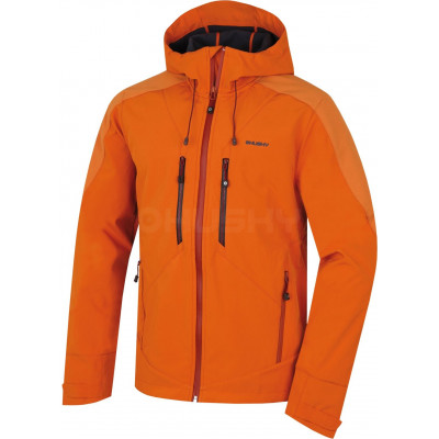 Mens Softshell jacket SEVAN M ochre