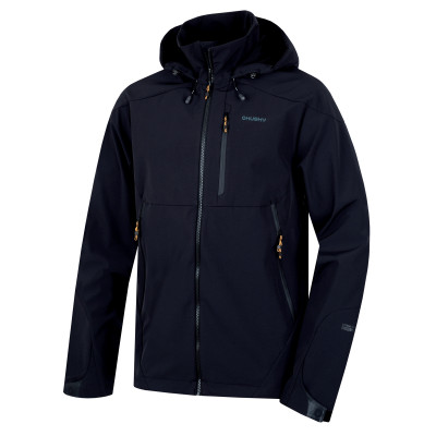 Mens Softshell jacket SAURI M black