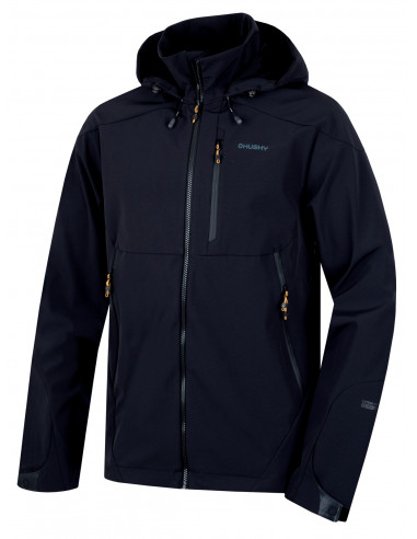 Mens Softshell jacket SAURI M black