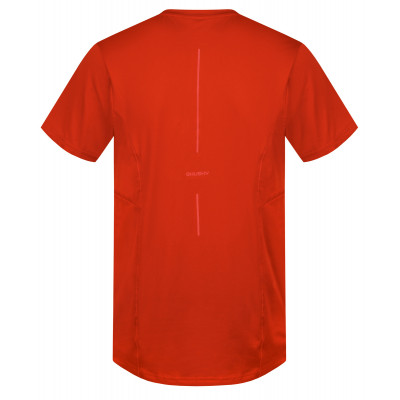 Mens Cool Dry T-shirt TELLY M dark red 2