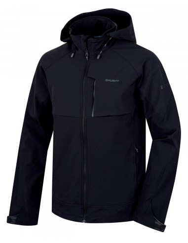 Mens Softshell jacket SEETA M black