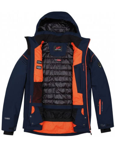 Mens snowsport jacket KIAN midnight navy