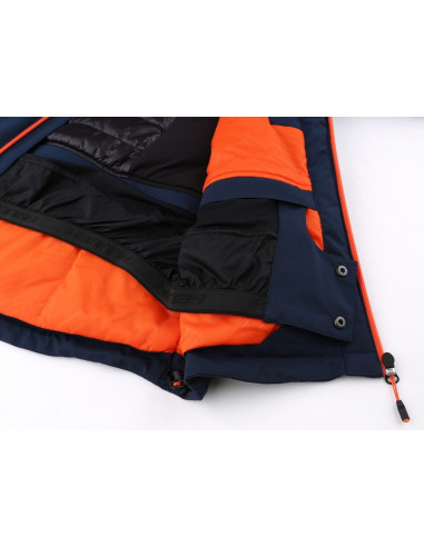 Mens snowsport jacket KIAN midnight navy