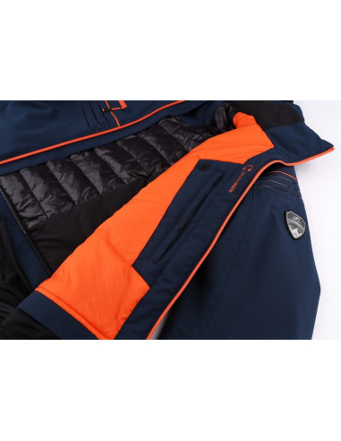 Mens snowsport jacket KIAN midnight navy