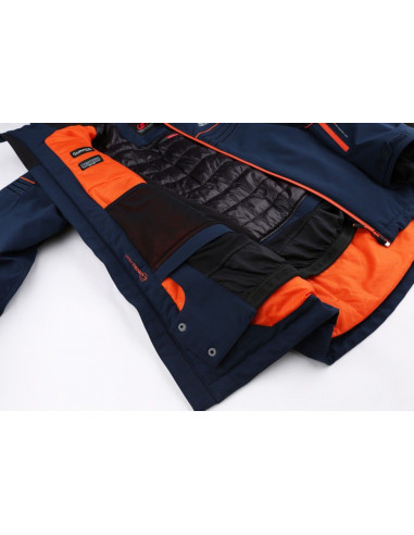 Mens snowsport jacket KIAN midnight navy