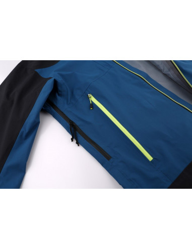 Mens jacket TRIAG moroccan blue/anthracite