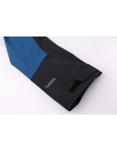 Mens jacket TRIAG anthracite/moroccan blue