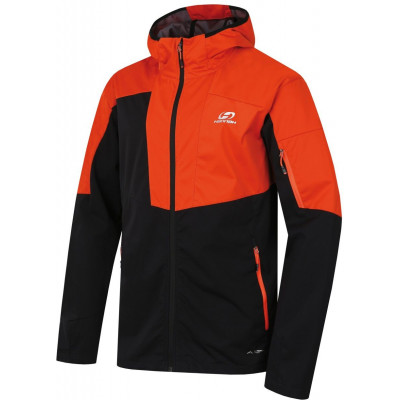 Mens mountain and trekking jacket RADCLIFF anthracite/pureed pumpkin