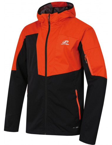 Mens mountain and trekking jacket RADCLIFF anthracite/pureed pumpkin