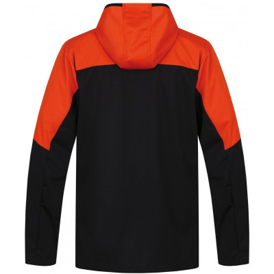 Mens mountain and trekking jacket RADCLIFF anthracite/pureed pumpkin 2