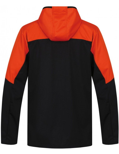 Mens mountain and trekking jacket RADCLIFF anthracite/pureed pumpkin