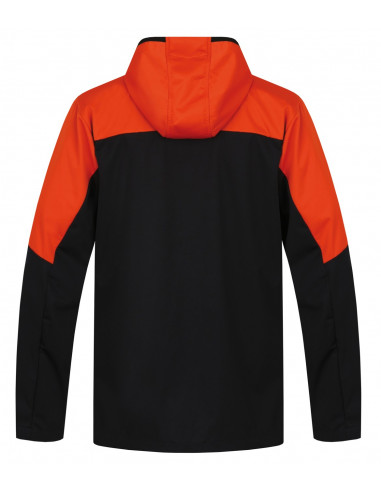 Mens mountain and trekking jacket RADCLIFF anthracite/pureed pumpkin