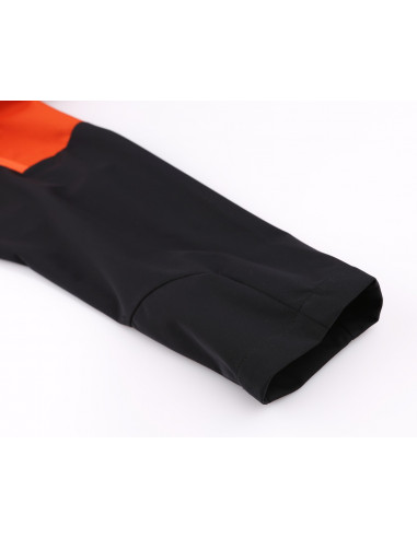 Mens mountain and trekking jacket RADCLIFF anthracite/pureed pumpkin