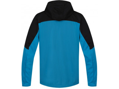 Mens mountain and trekking jacket RADCLIFF enamel blue/anthracite