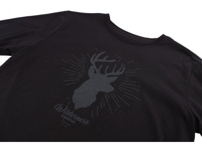 Mens city long sleeve T-shirt SKILL anthracite (print 1)