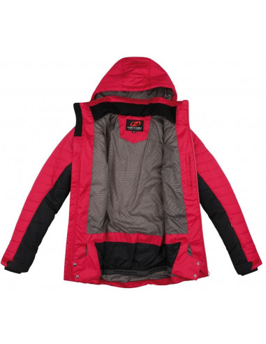 Ladies snowsport jacket BALAY cherries jubilee/anthracite