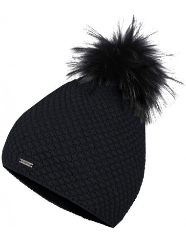 Ladies cap KATARINA anthracite